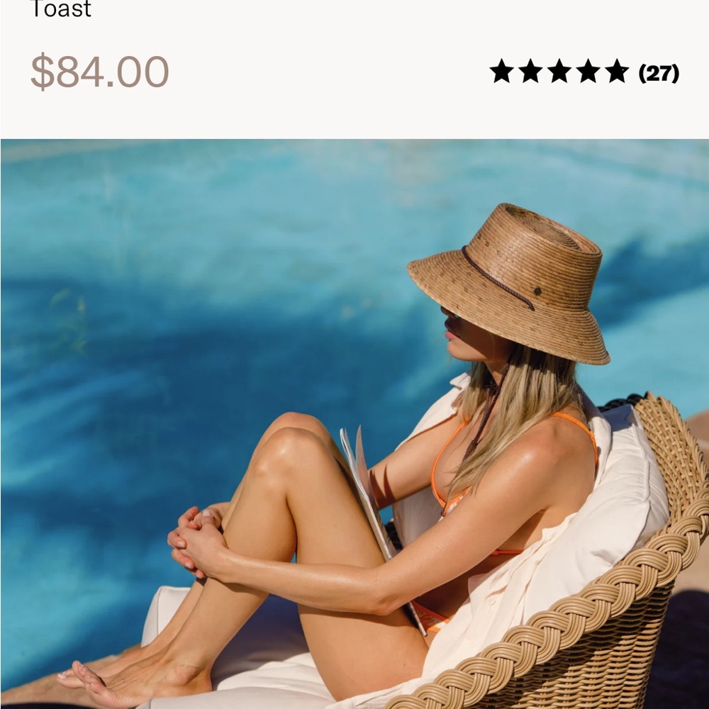 Hemlock Hat Co Leon Straw Bucket Hat